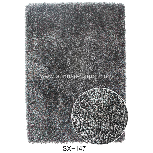 lantern shaggy area rug